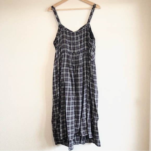 NWT True Craft Plaid Button Up Dress, 2X - Picture 9 of 10
